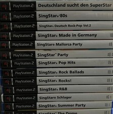 PLAYSTATION 2 || SINGSTAR || AUSWAHL || PARTY || POP || ROCK || MIKROFON-SET