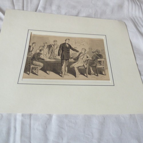 Lithographie 1850 - lithographie, um