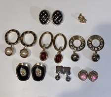 ANTIQUES LOT x7 EARRINGS