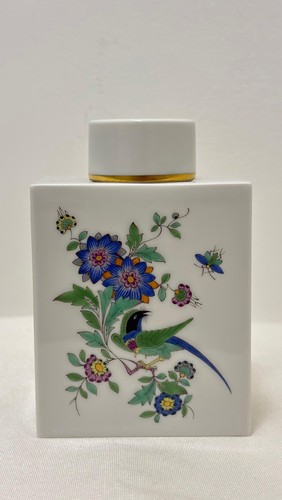 Meissen indische blumen vogel - meissen,
