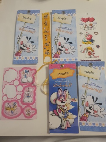 Diddl stickerheft jessica - jessica, +