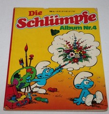 Die Schlümpfe Album Nr. 4 Kauka Verlag Gevacur #C0780