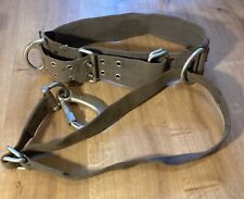 Auffanggurt, Haltegurt, Sicherheitsgurt original antik, Feuerwehr, Rüstarbeiter