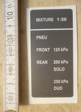 Aufkleber,SR 50CEe-Start