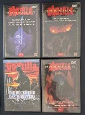 GODZILLA * Set 4 Filme * 4 DVDs * japanische Monsterfilme Giodorra lk