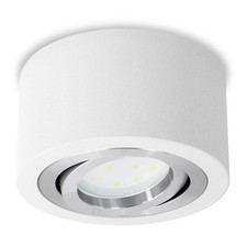 Flacher Decken-Aufbau-Spot Alu