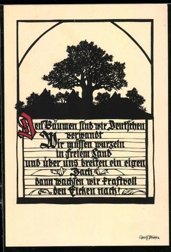 Künstler georg plischke - künstler-ak,