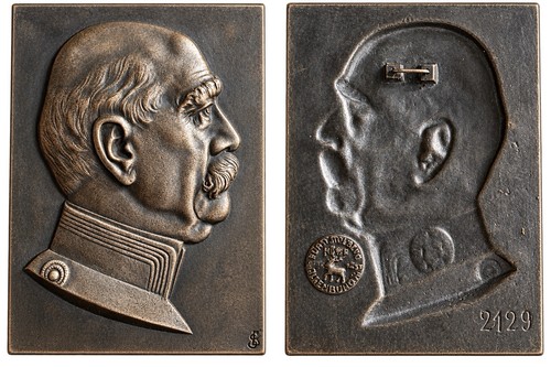 Otto bismarck plakette - v,