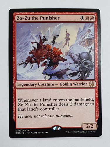 Mtg the punisher x1 - zo-zu,