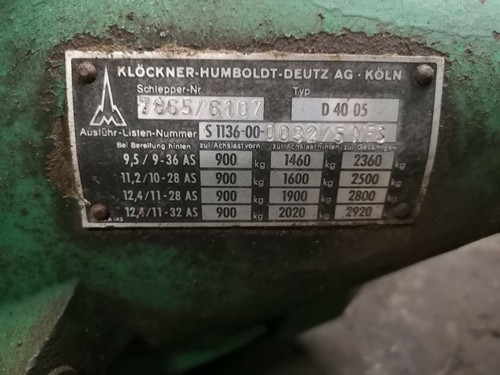 Deutz d4005 kupplungsglocke - deutz,
