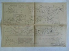 Schaltbild: Philips Rundfunk-Fernsehtruhe Krefeld 4322 Typ 17 RD 1222U-01, Bl.: 