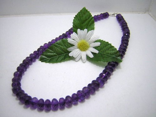 Lila amethyst fac - fac, knopf