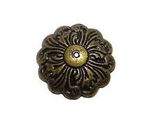 Rosetten 22mm Möbelbeschlag 10 Stk. Antikbeschlag Beschlag Antik Zierteile K-243