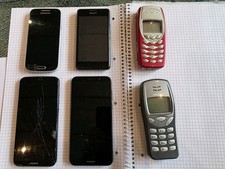 6 alte Handys / Smartphones