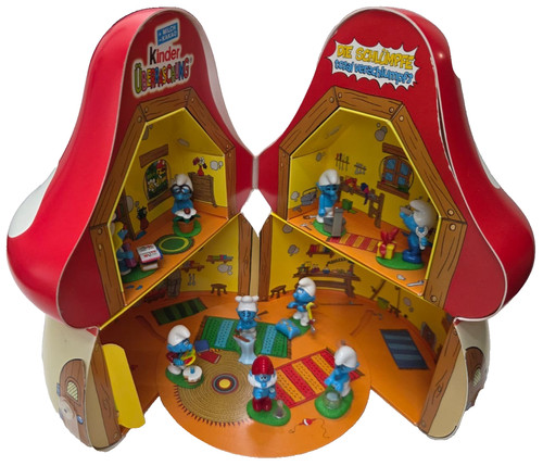 Diorama die schlümpfe - Ü-ei,