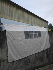 Universelle Vorderwand für Markisen Breite 3,00 m, mit Fenster Sonnenschutz