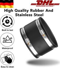 Flexible Gummi Muffe 100mm 150mm Gummimuffe 4" Rohrverbinder für PVC DE