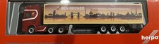 HERPA 314091 SCANIA CS20HD V8 3-achs/3-achs BEN BECKER KÜHLKOFFERSATTELZUG (NL)