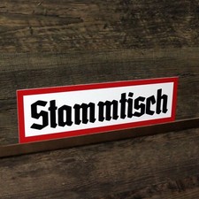 Schild stammtisch wegweiser - schild,