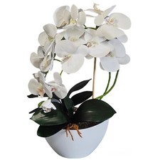 Künstliche Orchidee im Topf