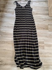 Only Kleid Sommerkleid Strandkleid Maxi Streifen Hippie Goa Lagenlook