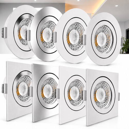 Led einbaustrahler 12v mr16 - led,