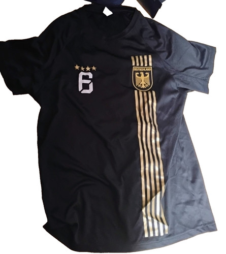 Trikot sportfaser schwarz - schwarz, mit