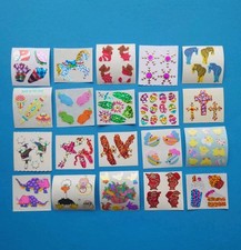 Stickerset 20x Stickeralbum Sticker Vintage 90er Jahre Mix Stickersammlung 