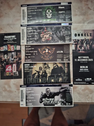 Onkelz tickets gebraucht - onkelz,