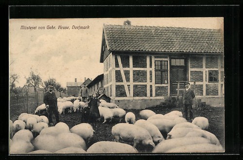 Dorfmark ansichtskarte - dorfmark,,