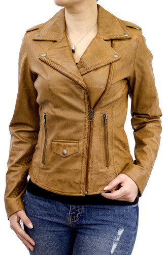 Damen lederjacke sicilia - lederjacke,