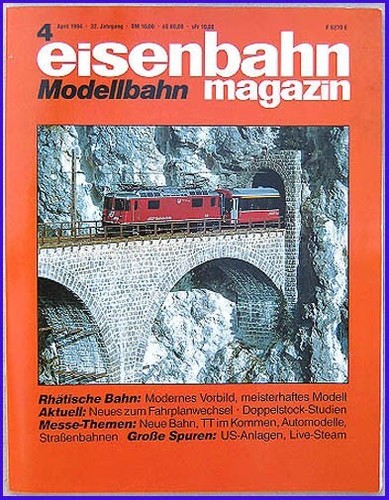Eisenbahn magazin ausgabe - eisenbahn,