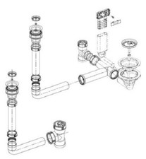 Blanco 225076 Ablaufgarnitur 1