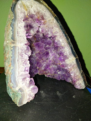 Amethyst druse geode violette - geode,