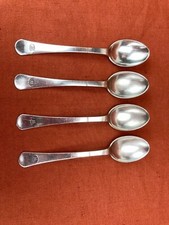 Kaffeelöffel AW Axel Welin Schweden Erfinder der Davids Kräne versilbert