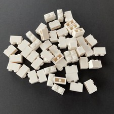 50 Lego Bausteine 1x2 weiss NEU Grundsteine Basic Steine 3004