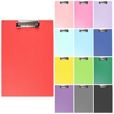 5-40x DIN A4 Klemmbrett Schreibbrett Schreibunterlage Klemmmappe Schreibplatte 