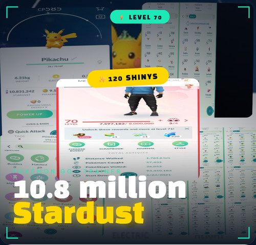 Pokémon acc level 120 - acc, +120