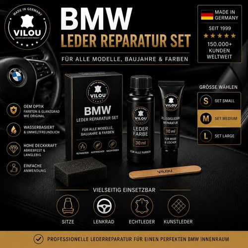 Bmw leder reparatur set beige - bmw,