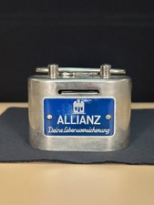 Spardose Allianz Sparbüchse mit Schlüssel 50er Jahre