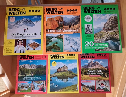 Zeitschrift bergwelten - zeitschrift,
