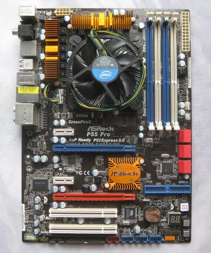 Asrock p55 pro - asrock, cpu