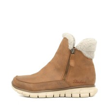 Skechers Damen SN44779 Boots Braun Textil Outdoor Stiefeletten EU 36.5