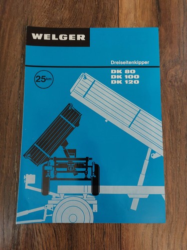Original prospekt welger - original,