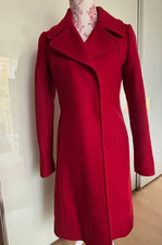 Wollmantel  von Hallhuber rot