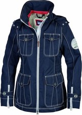 Marinepool Damen Outdoorjacke Wanderjacke, Streetwear, Navaya, Navy Blau, L
