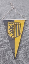 vintage alter großer  Wimpel Dresden mit Wappen