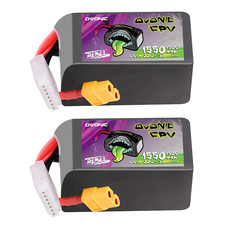 2X Ovonic 1550mAh 6S Lipo Akku