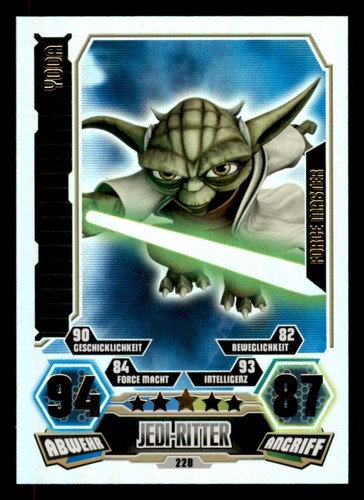 Yoda star wars force attax - wars,