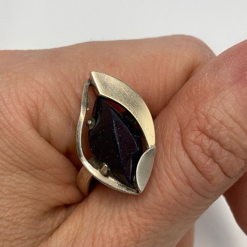 Vintage 875 silber 14k gold - vintage,
